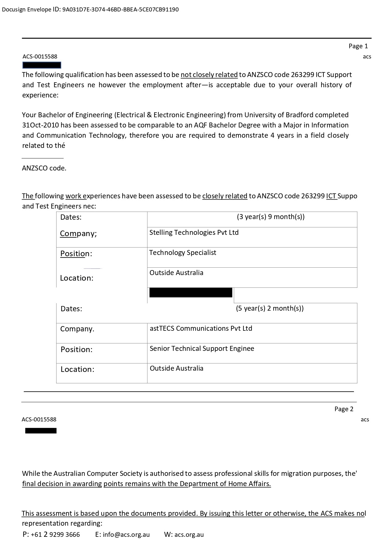 ACS-0015588 263299 ICT Support and Test Engineers nec Result Letter 2025-01-06_completed-2-1_page-0002